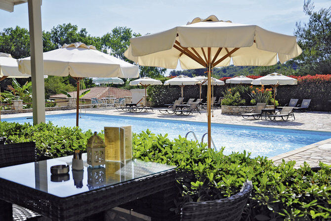 Aquarius Hotel Vasilikí Extérieur photo